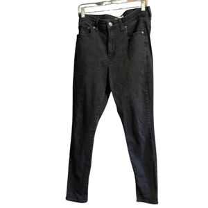 Levi’s 721 High Rise Skinny Jeans Women’s 31 Black Stretch Denim Pants